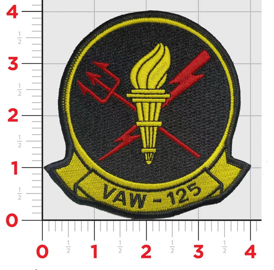 Officially Licensed USMC VAW-125 Tigertails Patch