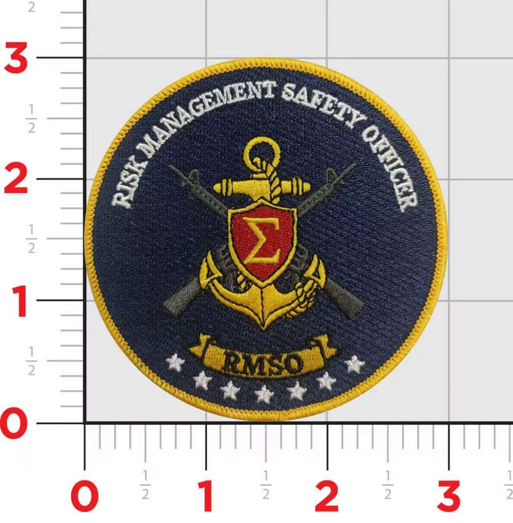 Official Risk Management Safety Officer Shoulder Patch