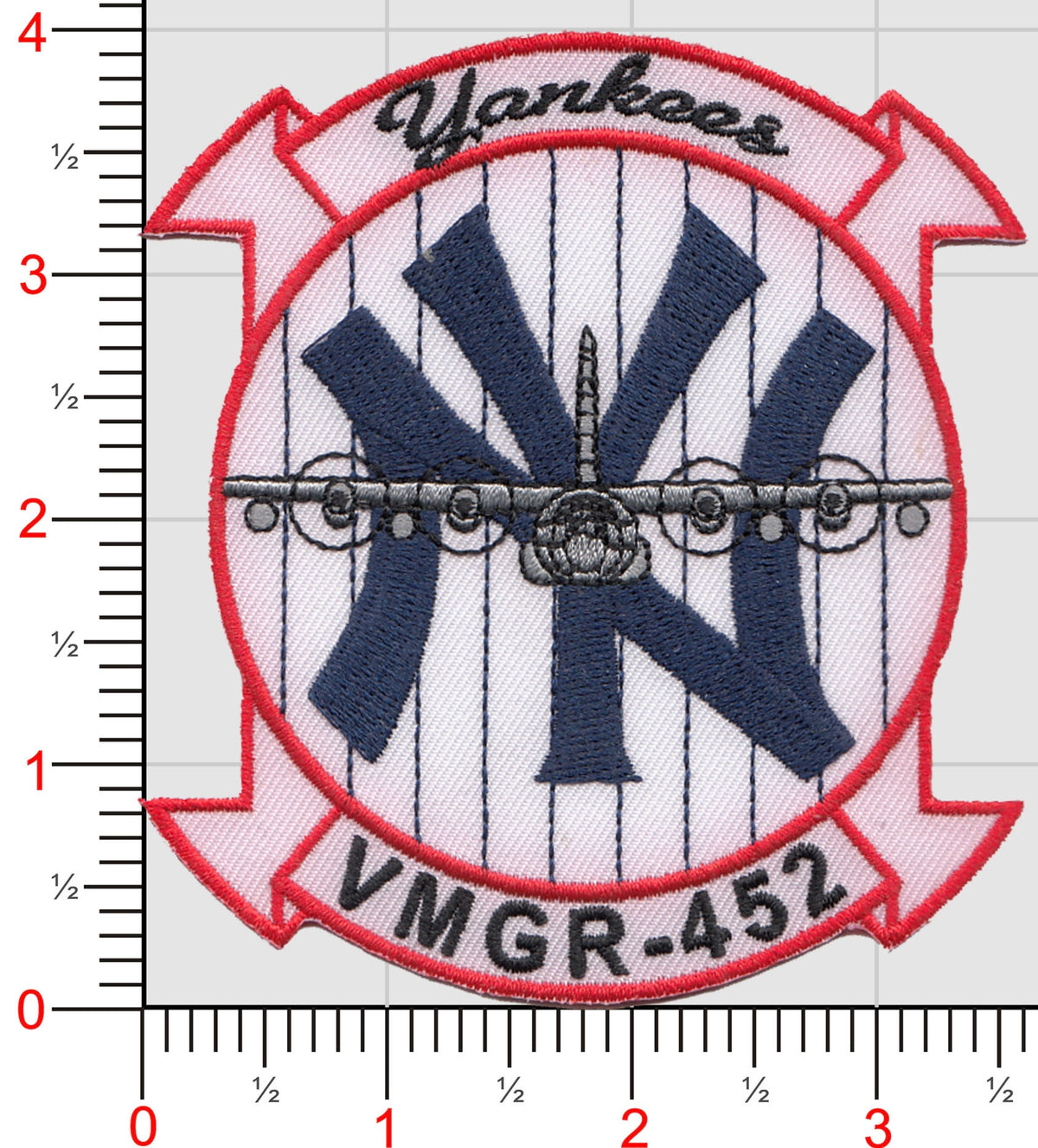 Officially Licensed USMC VMGR-452 Yankees Patch
