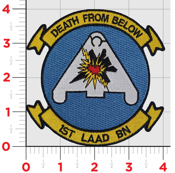 Officially Licensed 1st LAAD Low Altitude Air Defense Battalion Patch