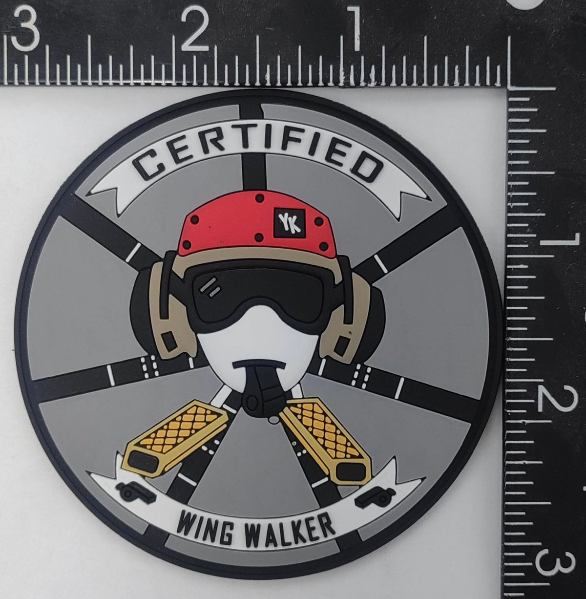 Official HMH-466 Wingwalker PVC Shoulder Patches