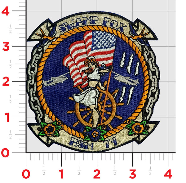 Official HSM-74 Swamp Fox DET Patch