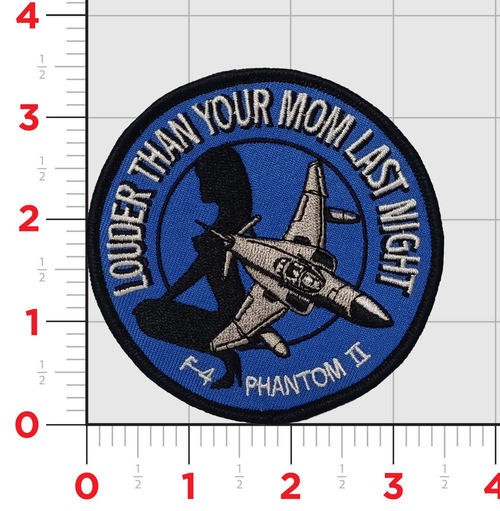 F-4 Phantom II Louder Than Your Mom Last Night Patch