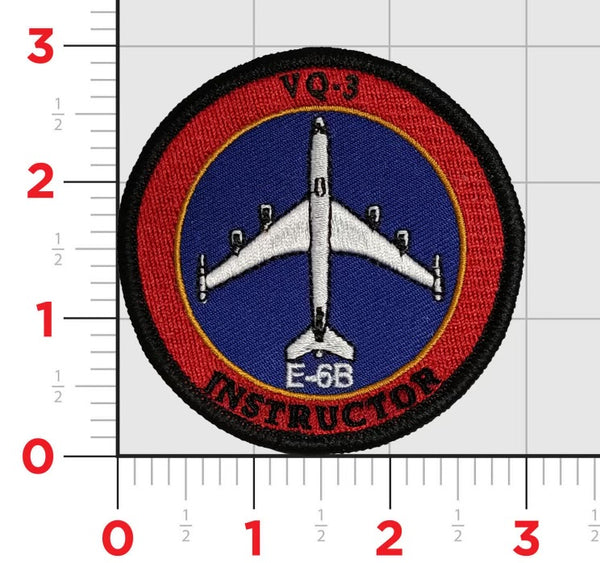 Official VQ-3 Ironmen E-6B Shoulder Patches