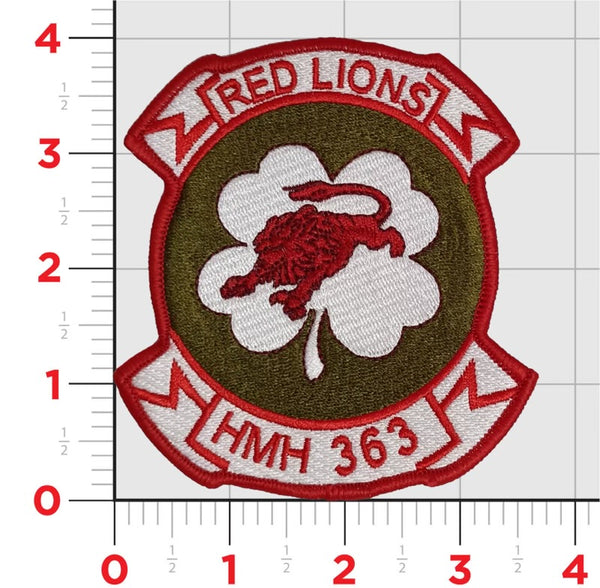 Officially Licensed HMH-363 Red Lions 1966 Patch