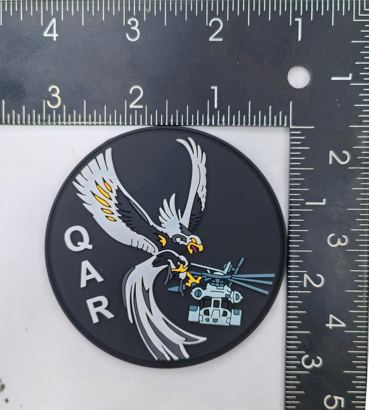 Official HMHT-302 CH-53K Flightline Qual Shoulder Patches
