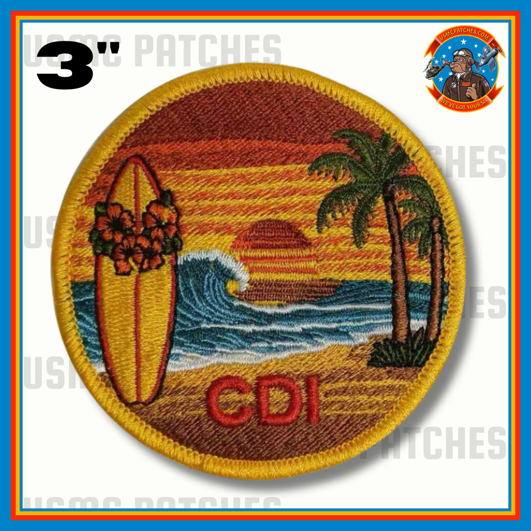 Official VMGR-153 Sunset Flightline Shoulder Patches