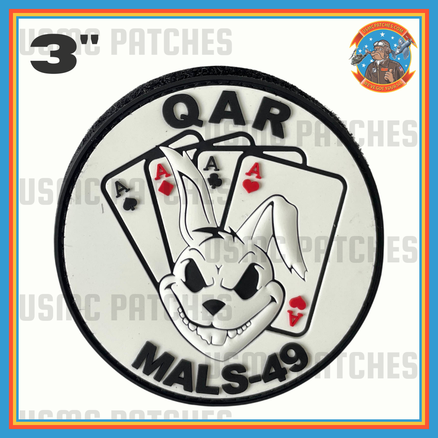 Official MALS-49 Magicians QAR PVC Patch