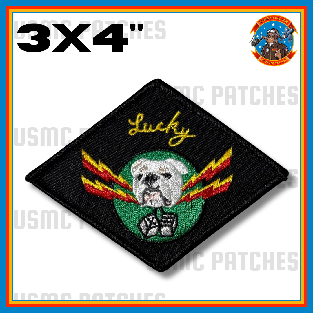 Lucky the Bulldog Patch
