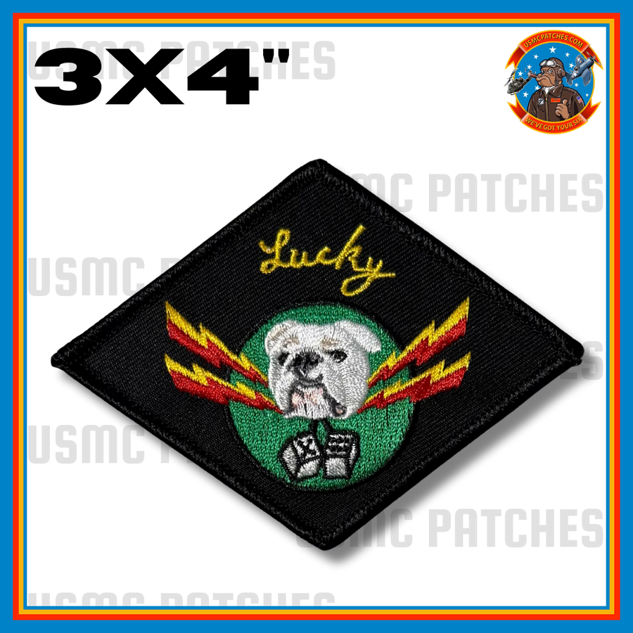 Lucky the Bulldog Patch
