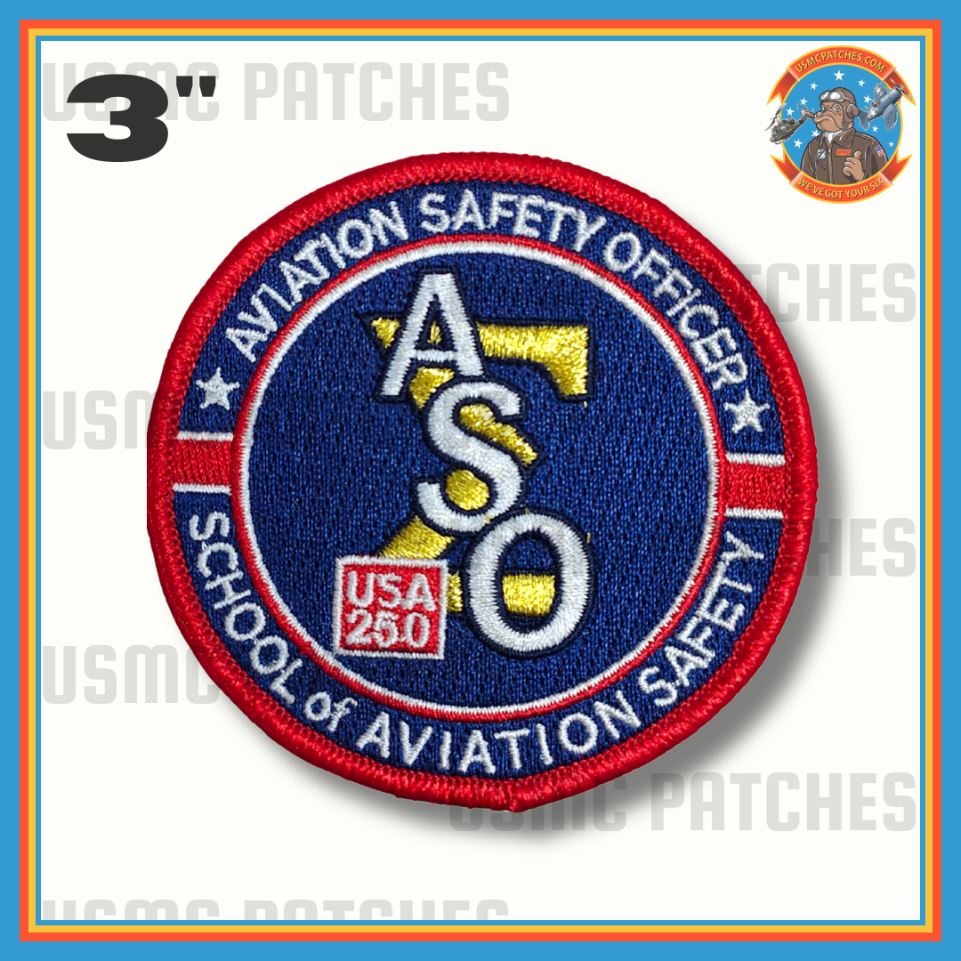 Official Aviation Safety Officer 4th of July Patch