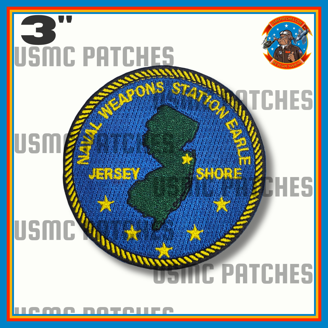 Official Naval Weapons Station Earle Patch
