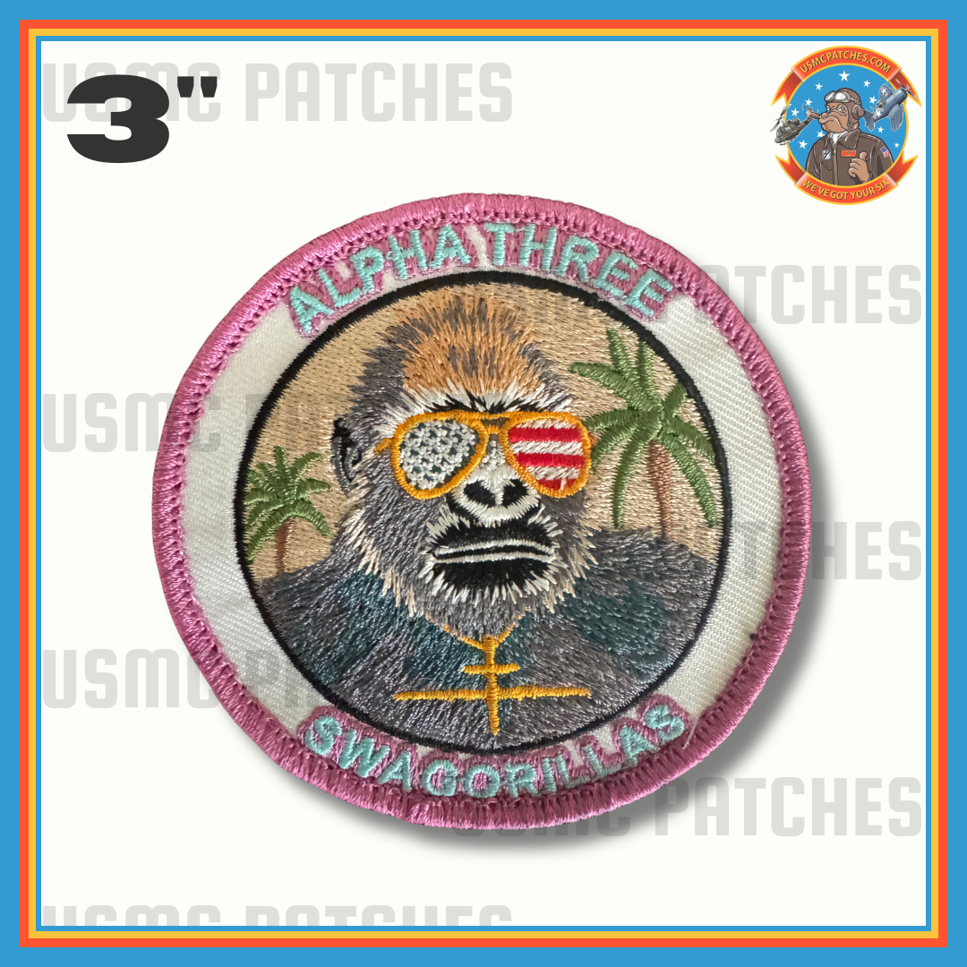 Official VMU-3 Swagorillas Patch