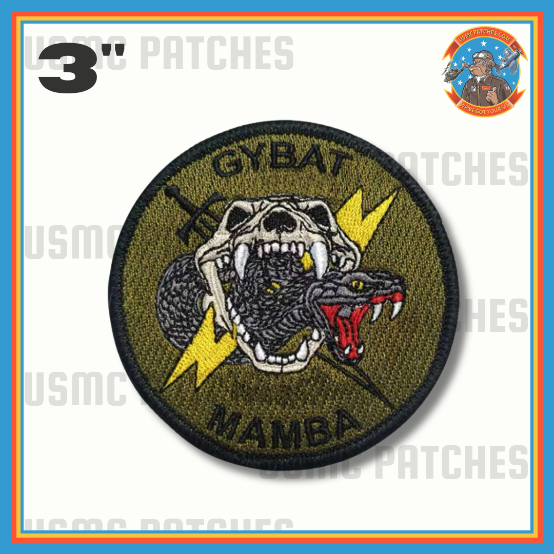 Official USAF GYBAT Mamba Shoulder Patch