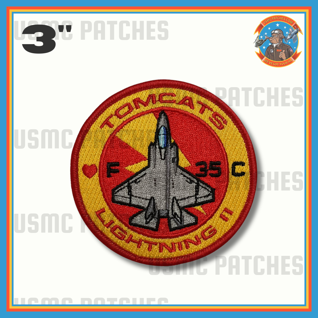 Official VMFA-311 Tomcats F-35C Shoulder Patch
