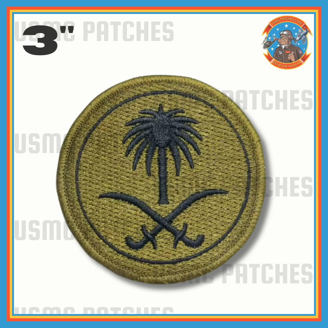 Official Saudi Crest Shoulder Patch