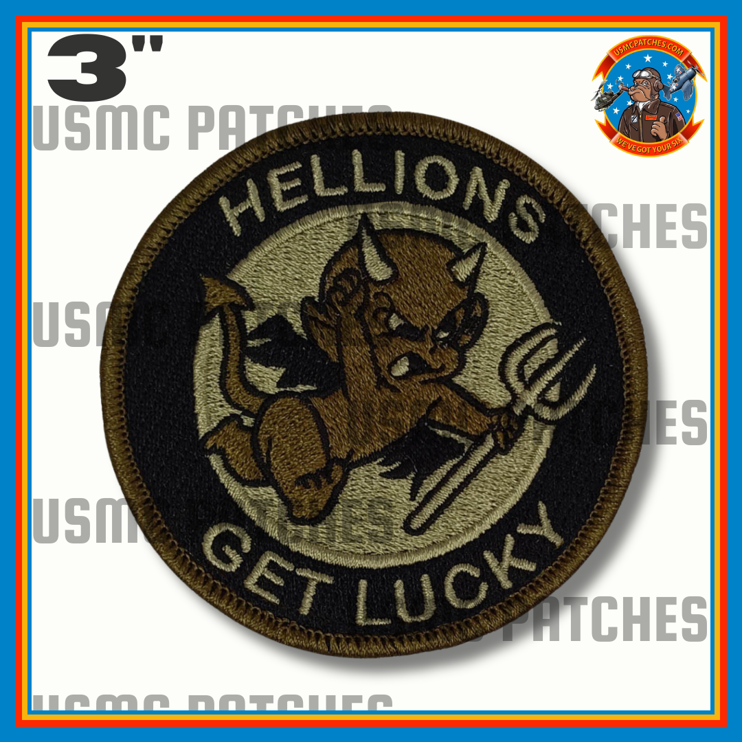 Official HT-28 Hellions Get Lucky Patches