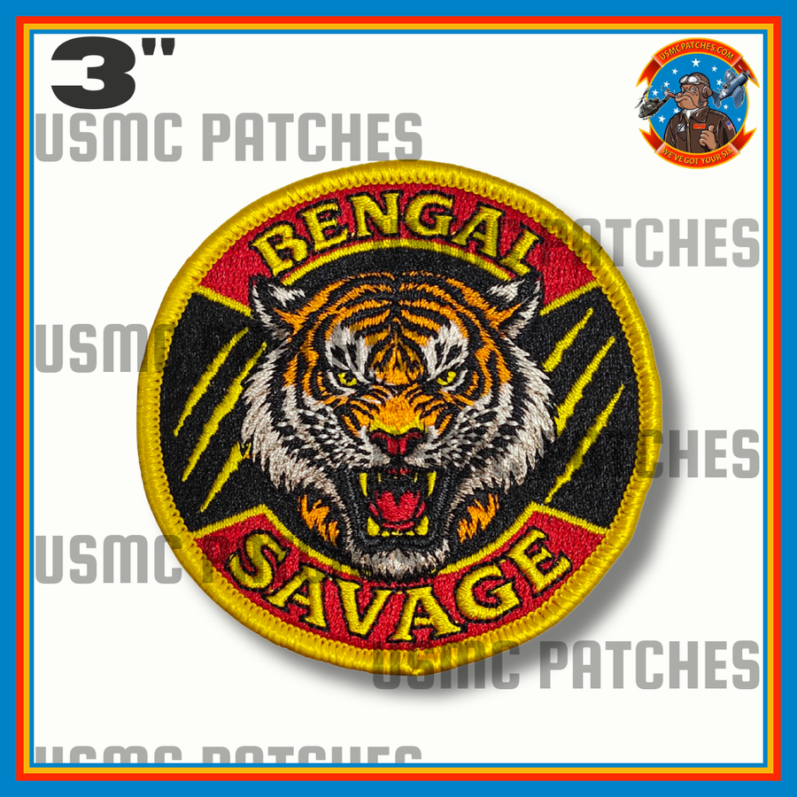 Official VMFA-224 Bengals Savage of The Month Shoulder Patch
