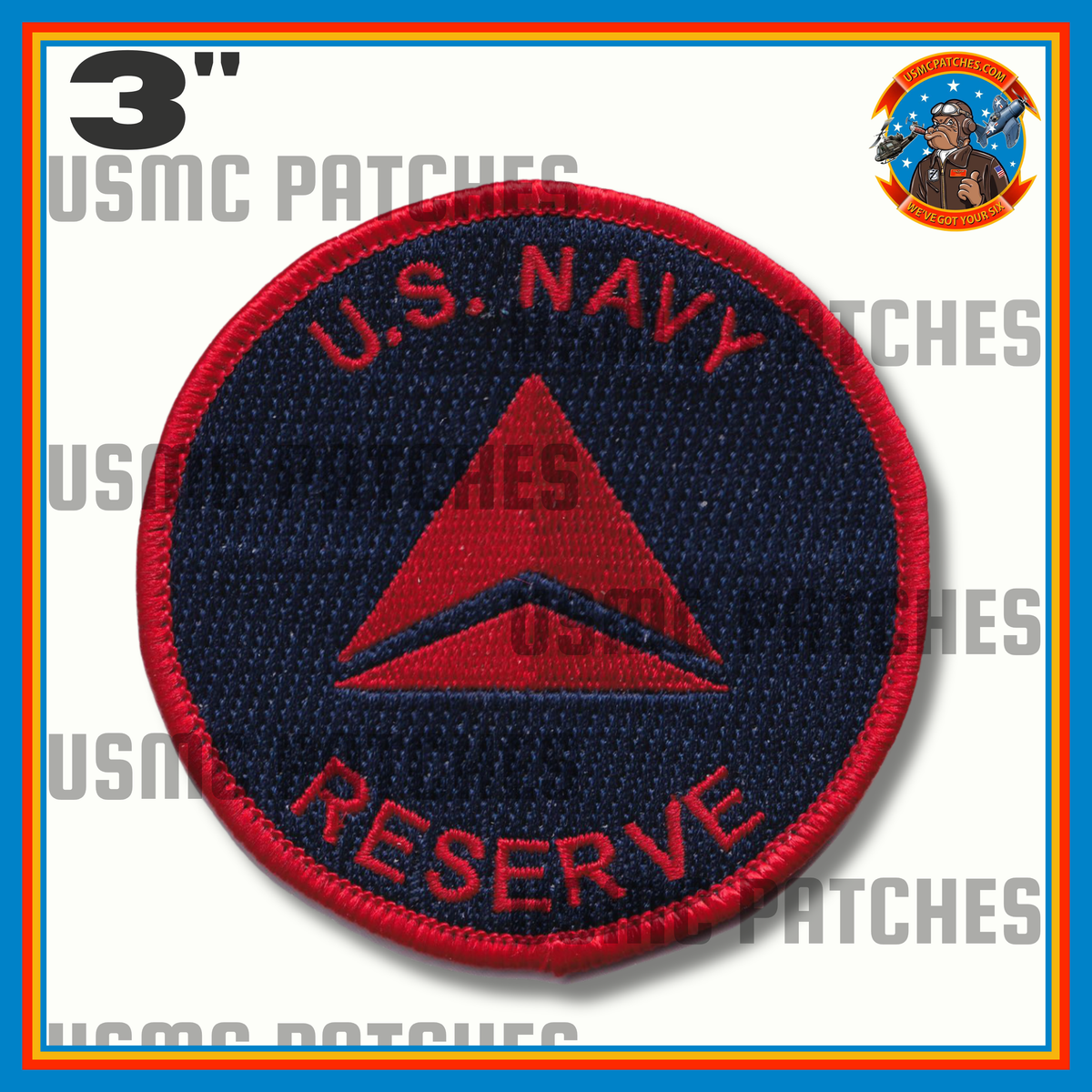 Official Navy Reserve Delta Airlines Shoulder Patch