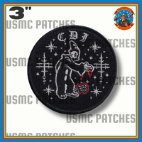 Official Cartoon Wizard & Ghost Flightline Qualifications Patches