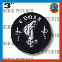 Official Cartoon Wizard & Ghost Flightline Qualifications Patches