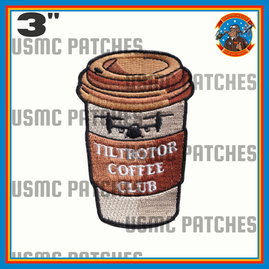 Official Tiltrotor Coffee Club Patch