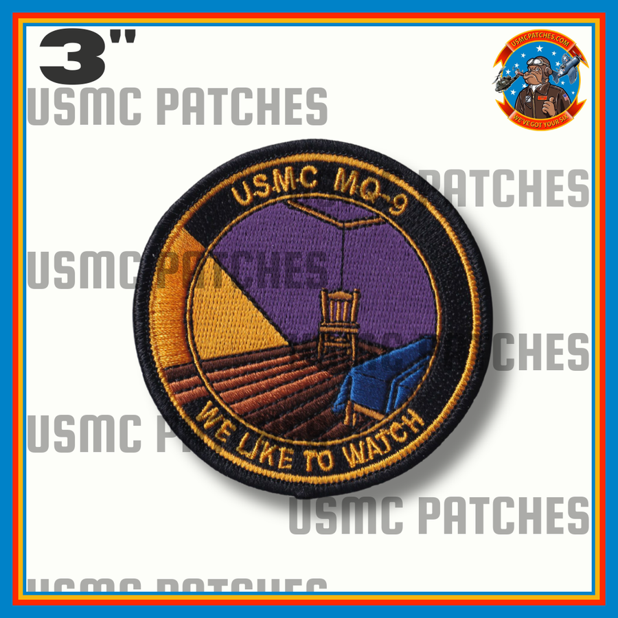 USMC MQ-9A We Like To Watch Shoulder Patch