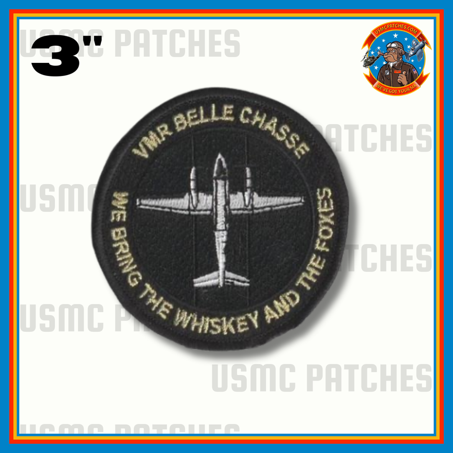 Offical C-12 VMR Belle Chasse Whiskey & Foxes Patch