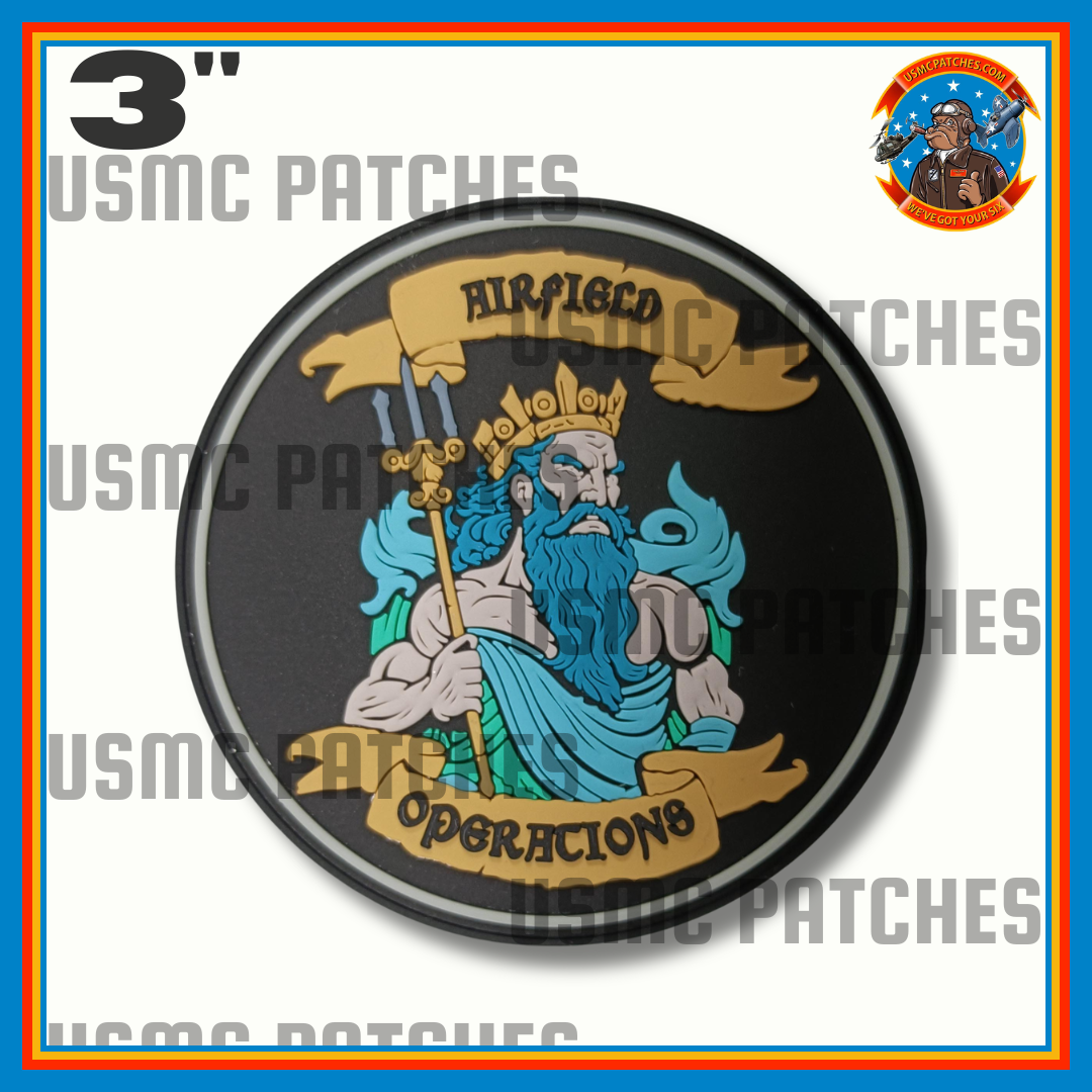Airfield Operations King Neptune PVC Patch