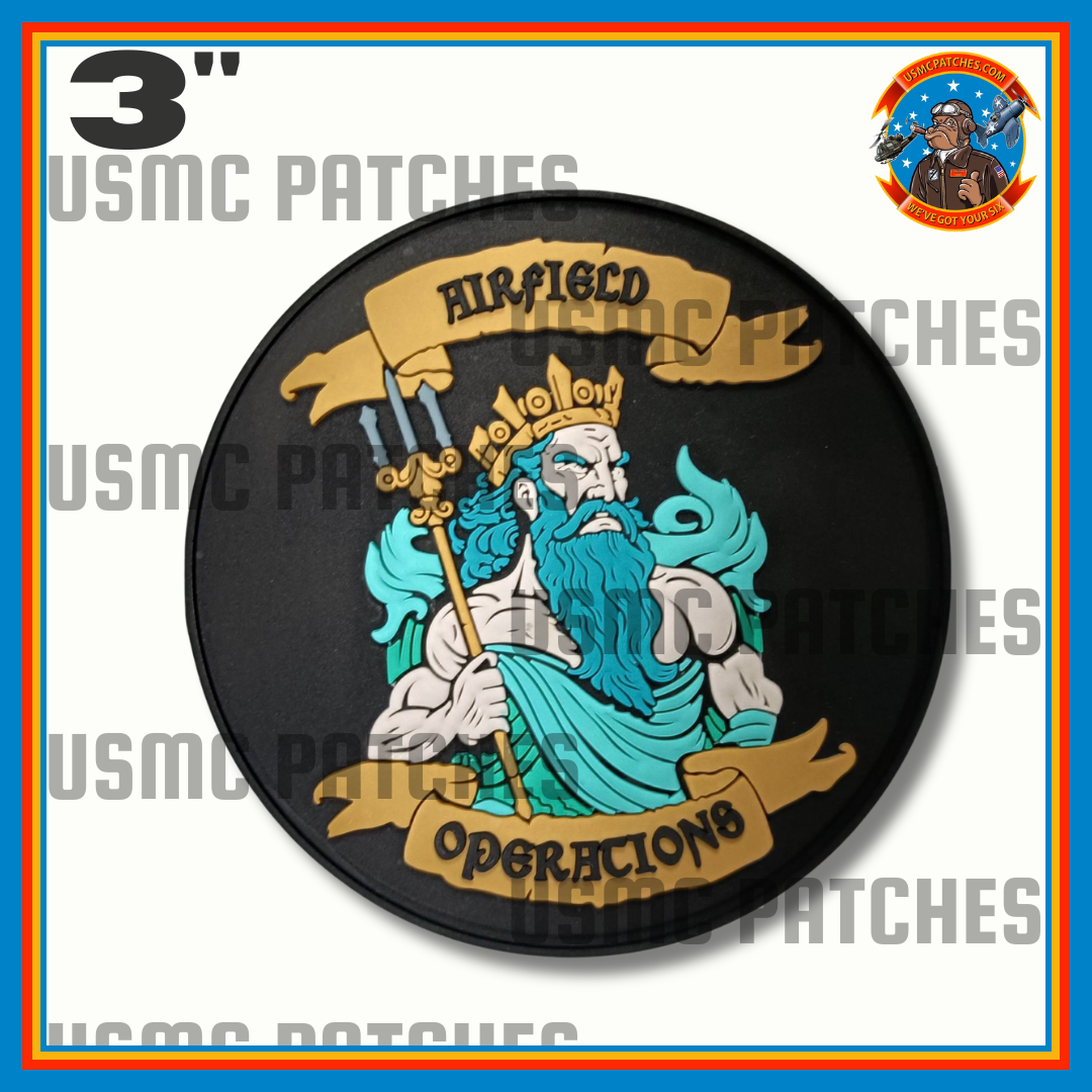 Airfield Operations King Neptune PVC Patch