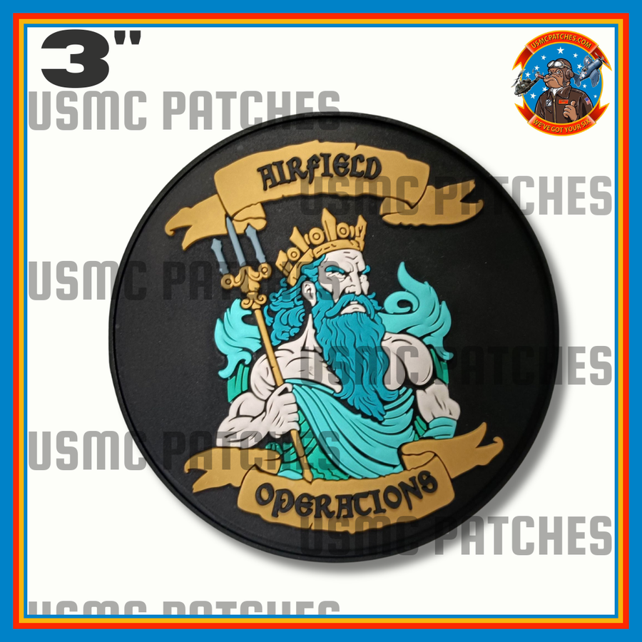 Airfield Operations King Neptune PVC Patch