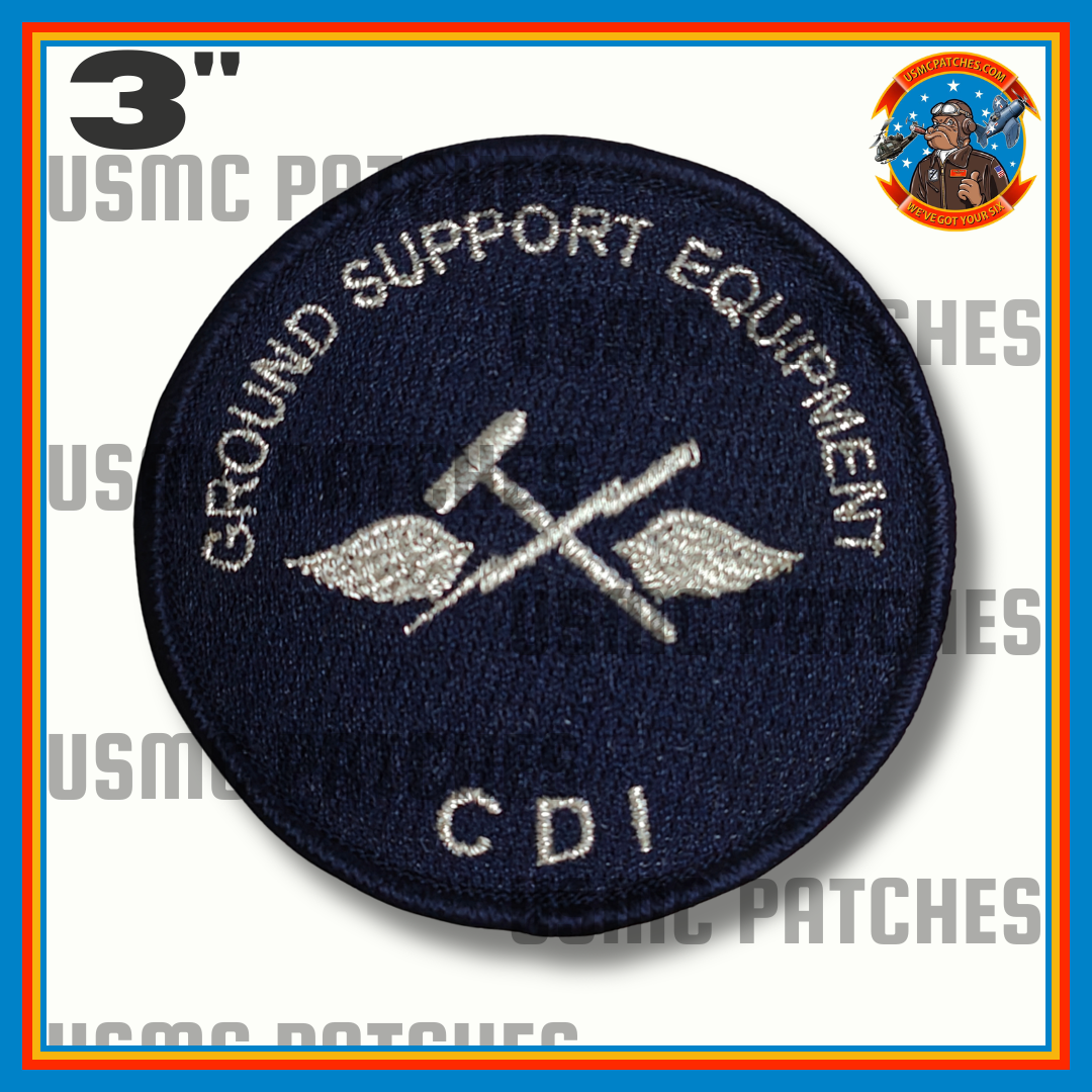 Official Ground Support Equipment CDI Shoulder Patch
