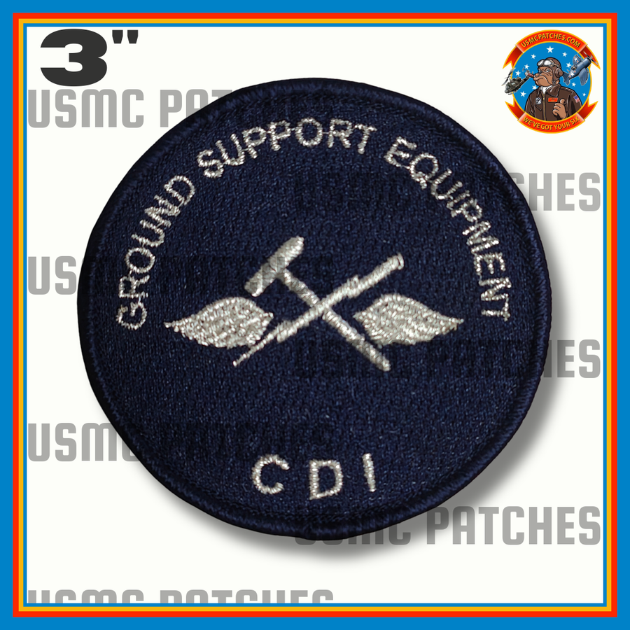 Official Ground Support Equipment CDI Shoulder Patch
