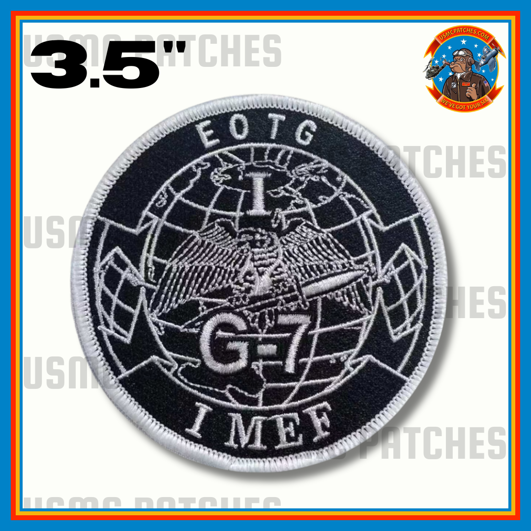 Officially Licensed USMC  1st Marine Expeditionary Force MEF G-7 Patch