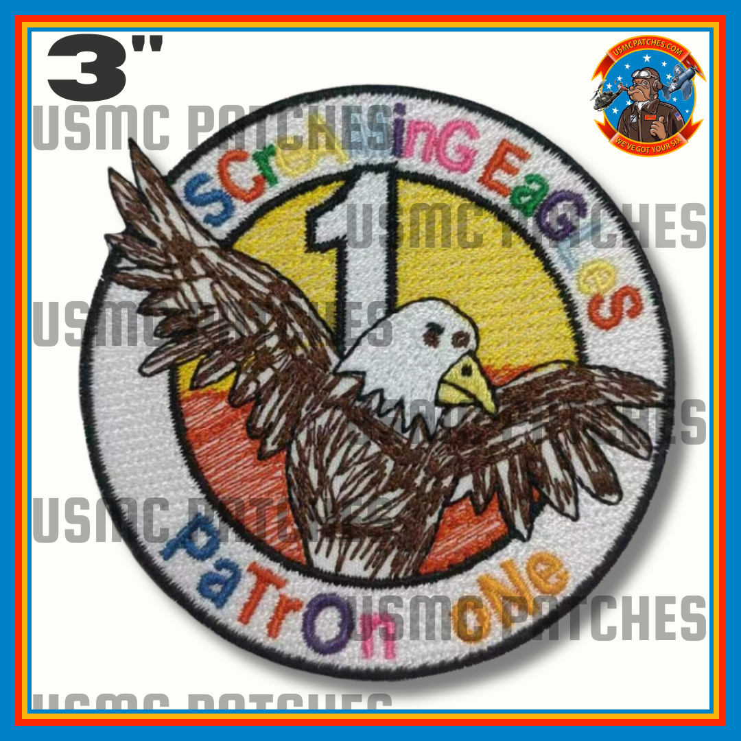 Official VP-1 Screaming Eagles Kid's Patch
