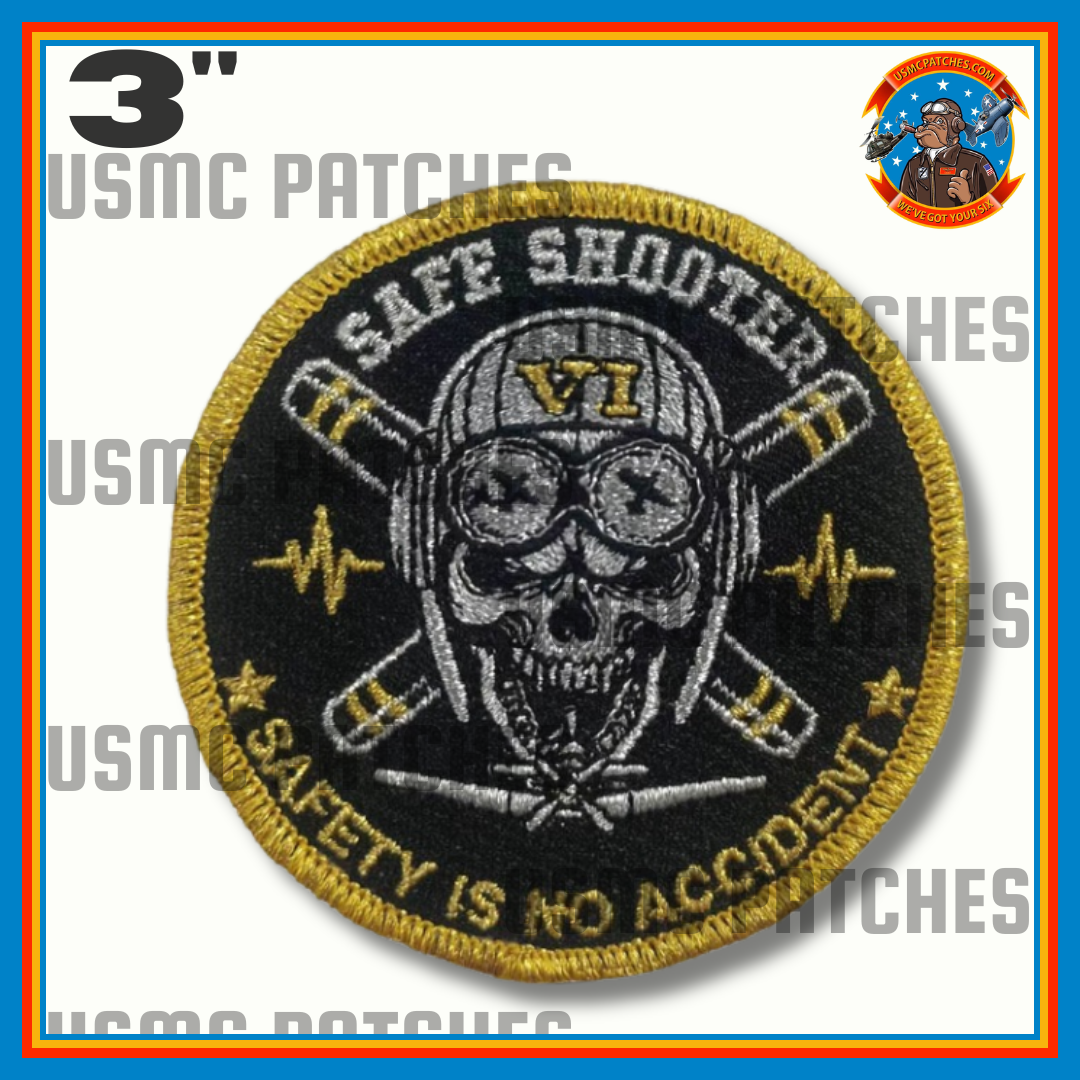 Official VT-6 Safe Shooter Shoulder Patch