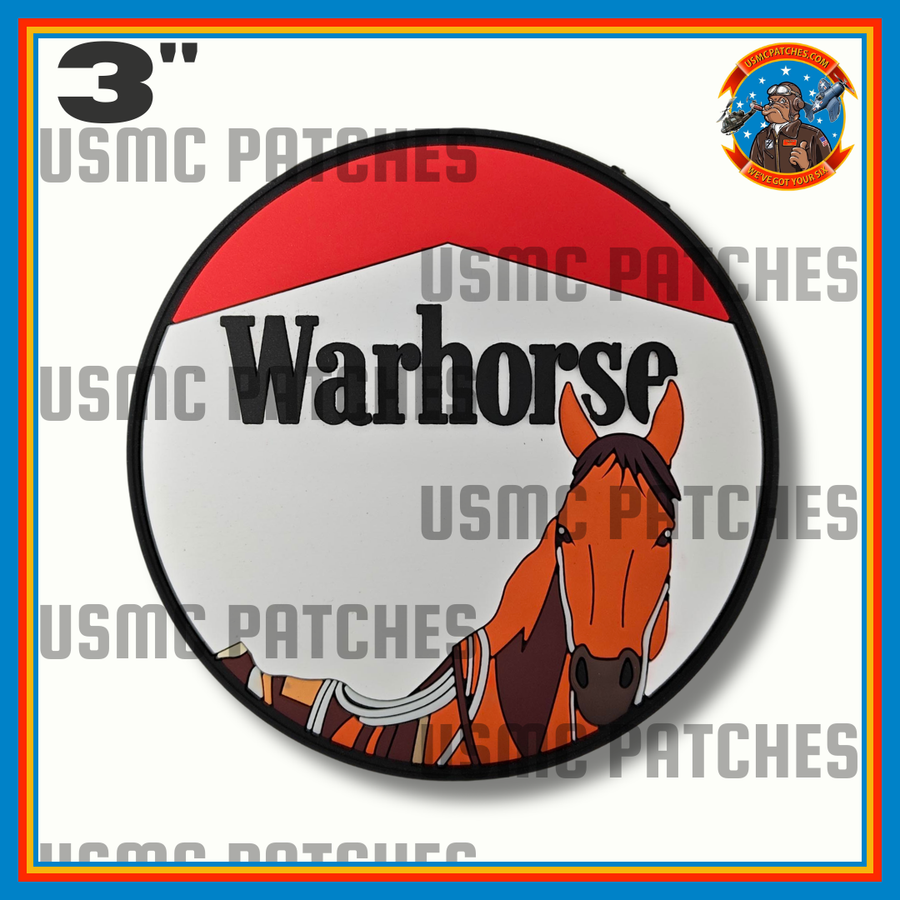 HMH-466 Marlboro Warhorse PVC Shoulder Patch