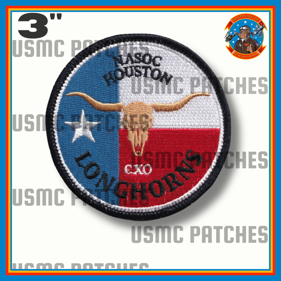 NASOC Houston CXO Longhorns Shoulder Patch
