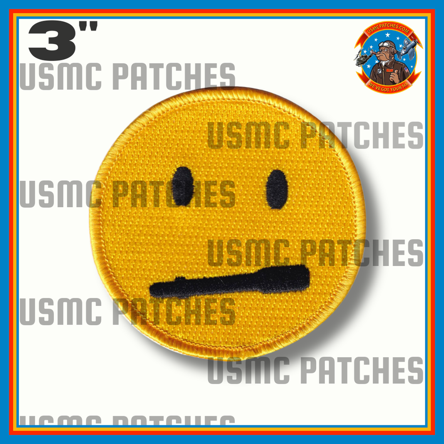 Have A Nice Day Missile Emoji Patch