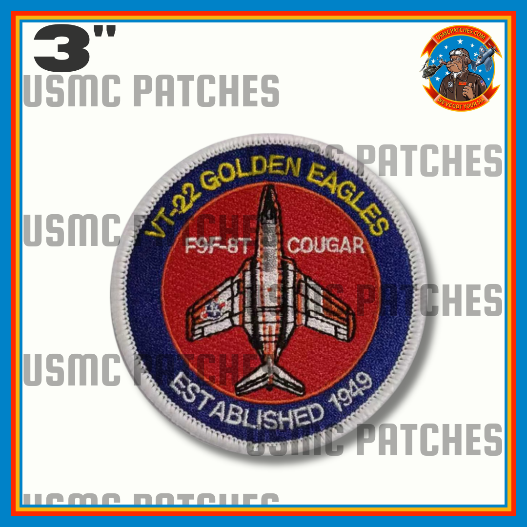 VT-22 Golden Eagles Heritage Shoulder Patch