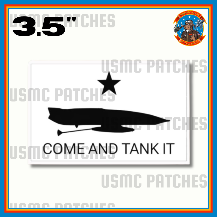 Official VUQ-10 Come And Tank It Sticker