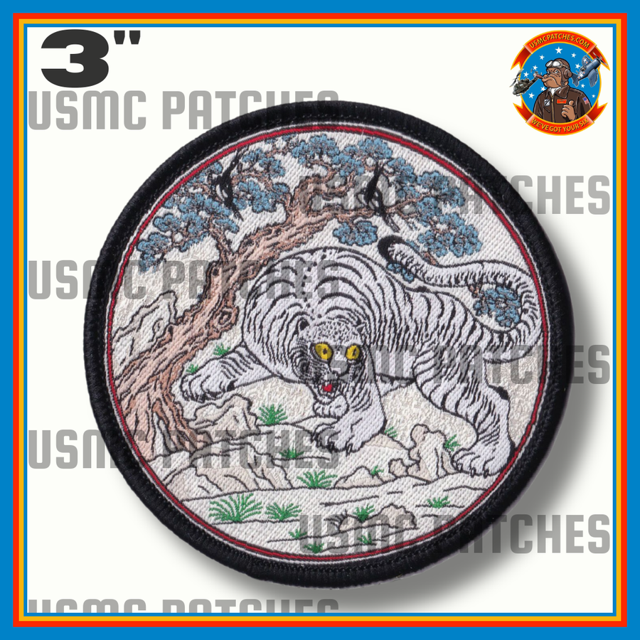 Official ESB-8 (White Tiger) Shoulder Patch