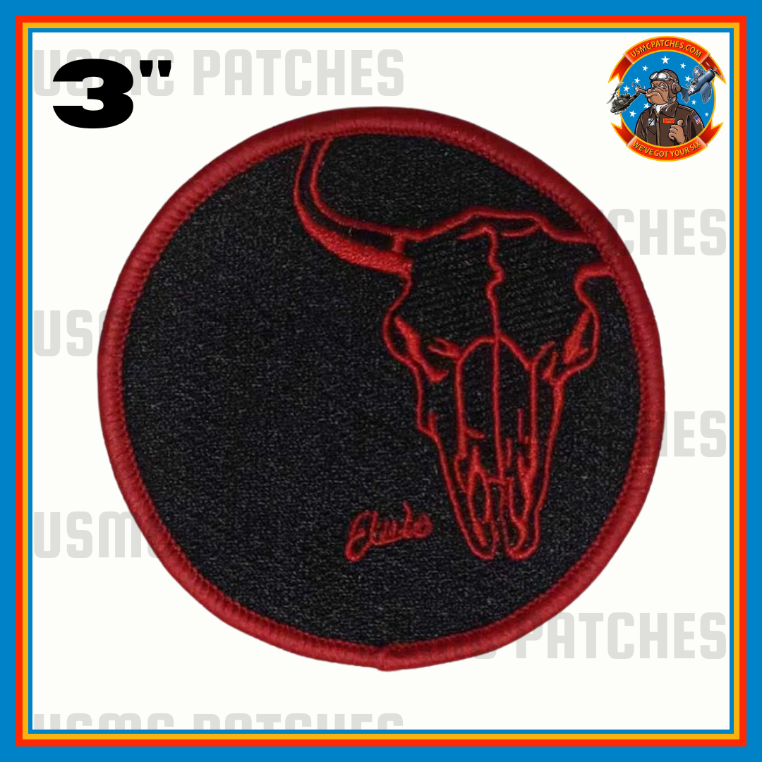 Official VMM-261 Raging Bulls Flightline Qual Patch