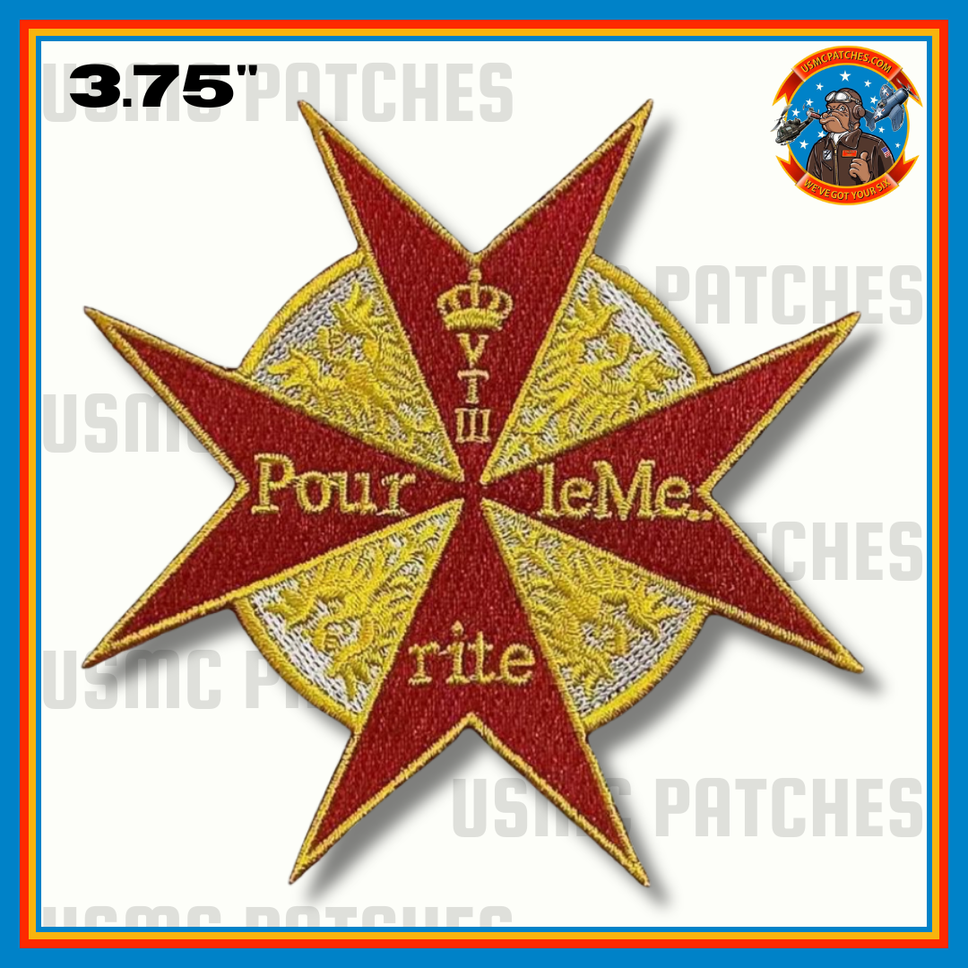 Official VT-3 Red Knights Red Max Patch