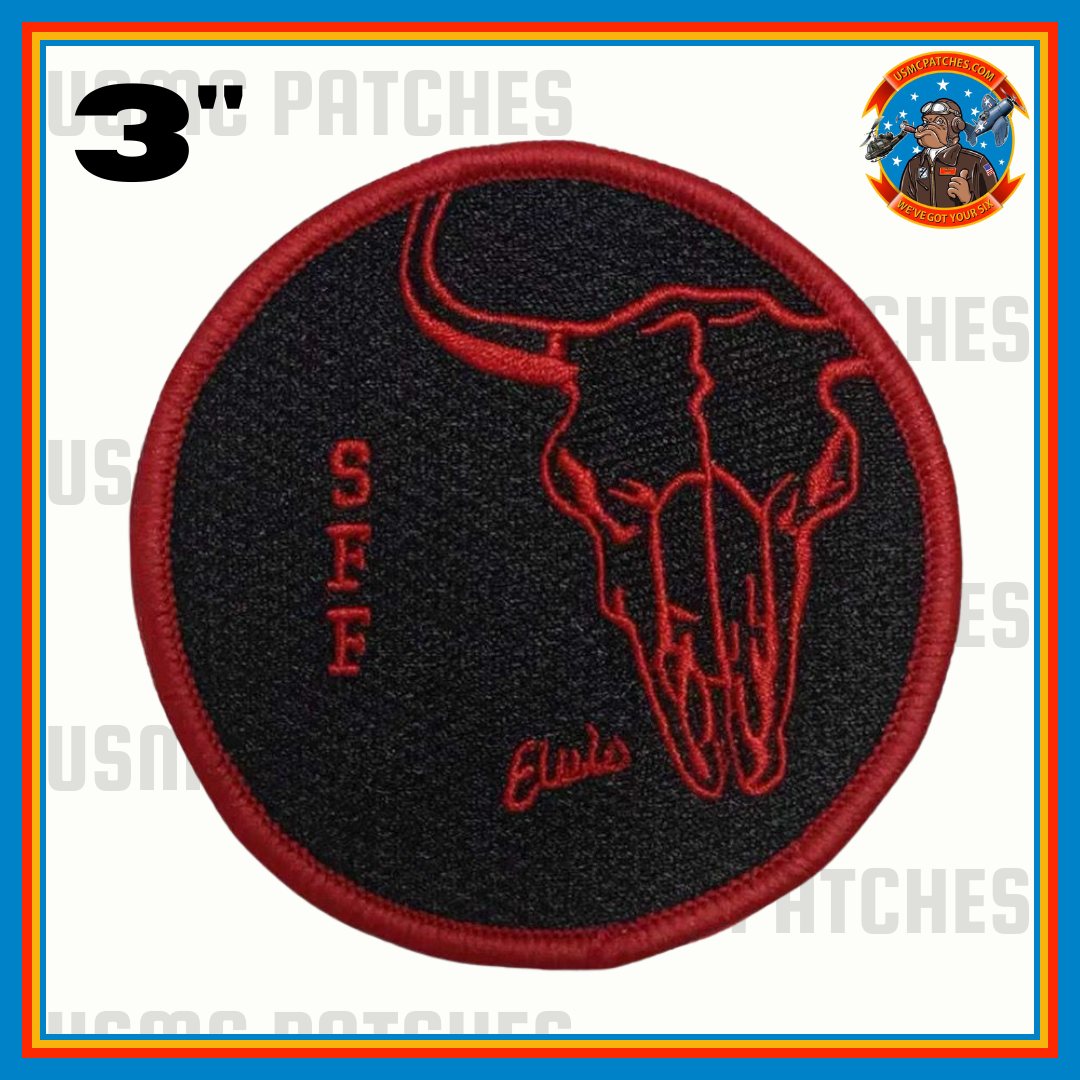 Official VMM-261 Raging Bulls Flightline Qual Patch