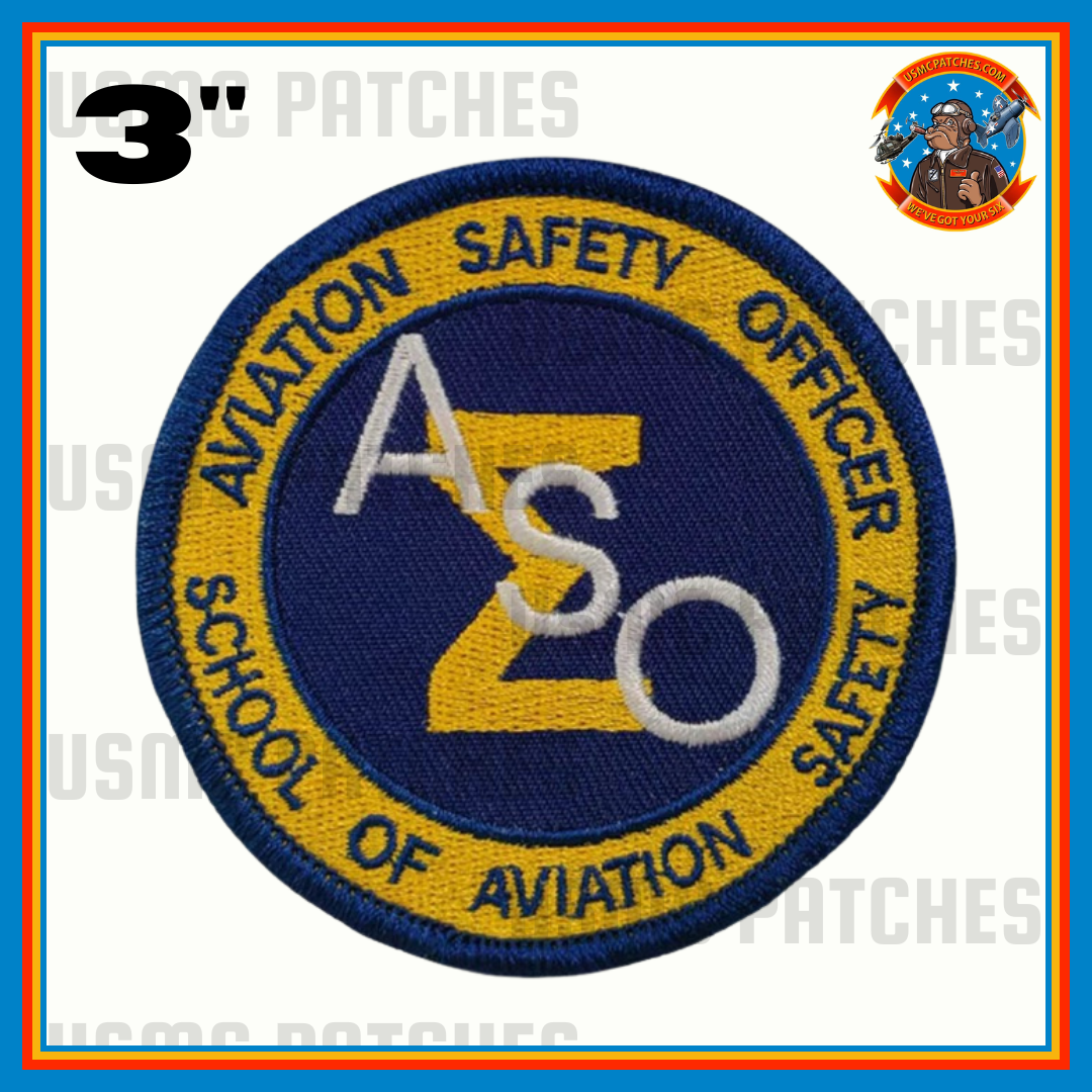 Officially Licensed Aircraft Safety Officer Patches