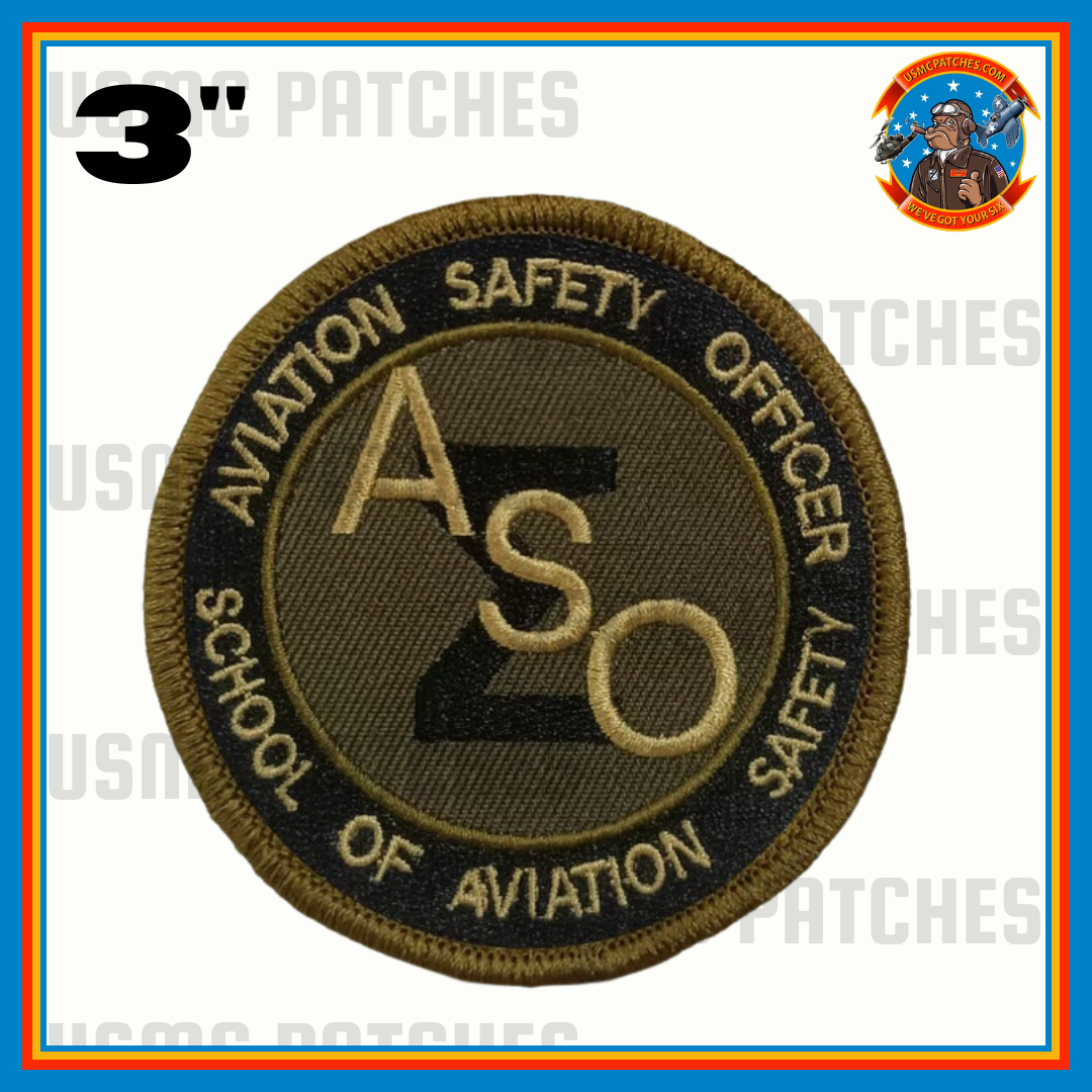 Officially Licensed Aircraft Safety Officer Patches