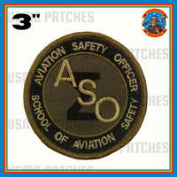Officially Licensed Aircraft Safety Officer Patches