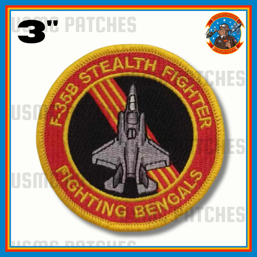 Official VMFA-224 Bengals F-35 Shoulder Patch