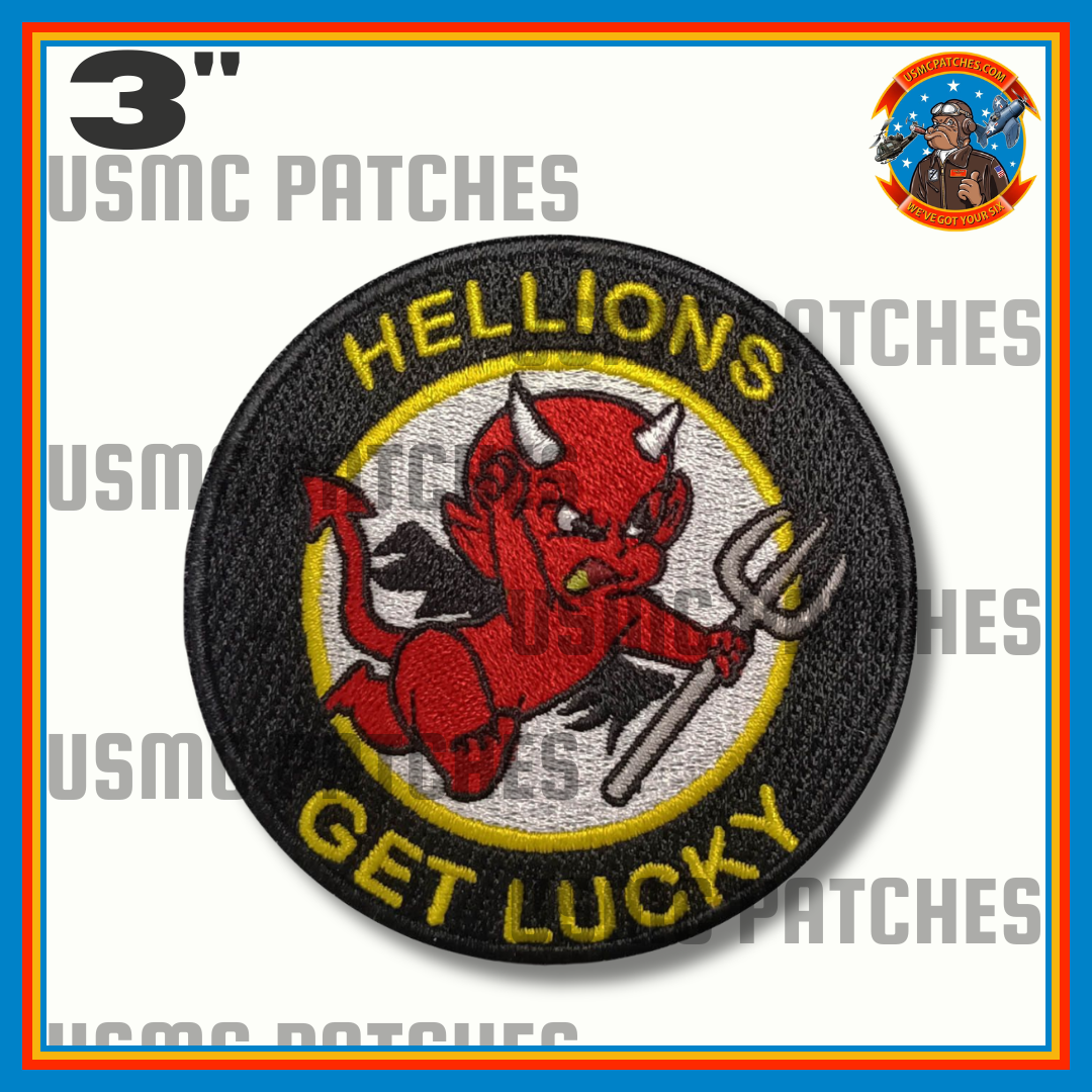 Official HT-28 Hellions Get Lucky Patches